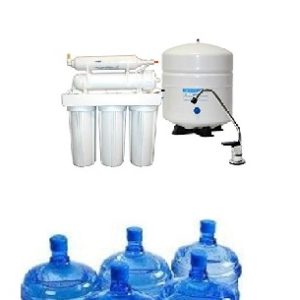 Domestic purifying system comparison with normal water dispenser